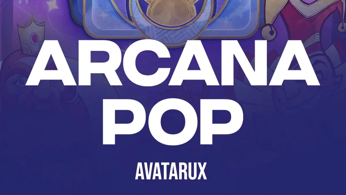 Arcana Pop স্লট গেমের রহস্যময় এবং জাদুকরী ইন্টারফেস